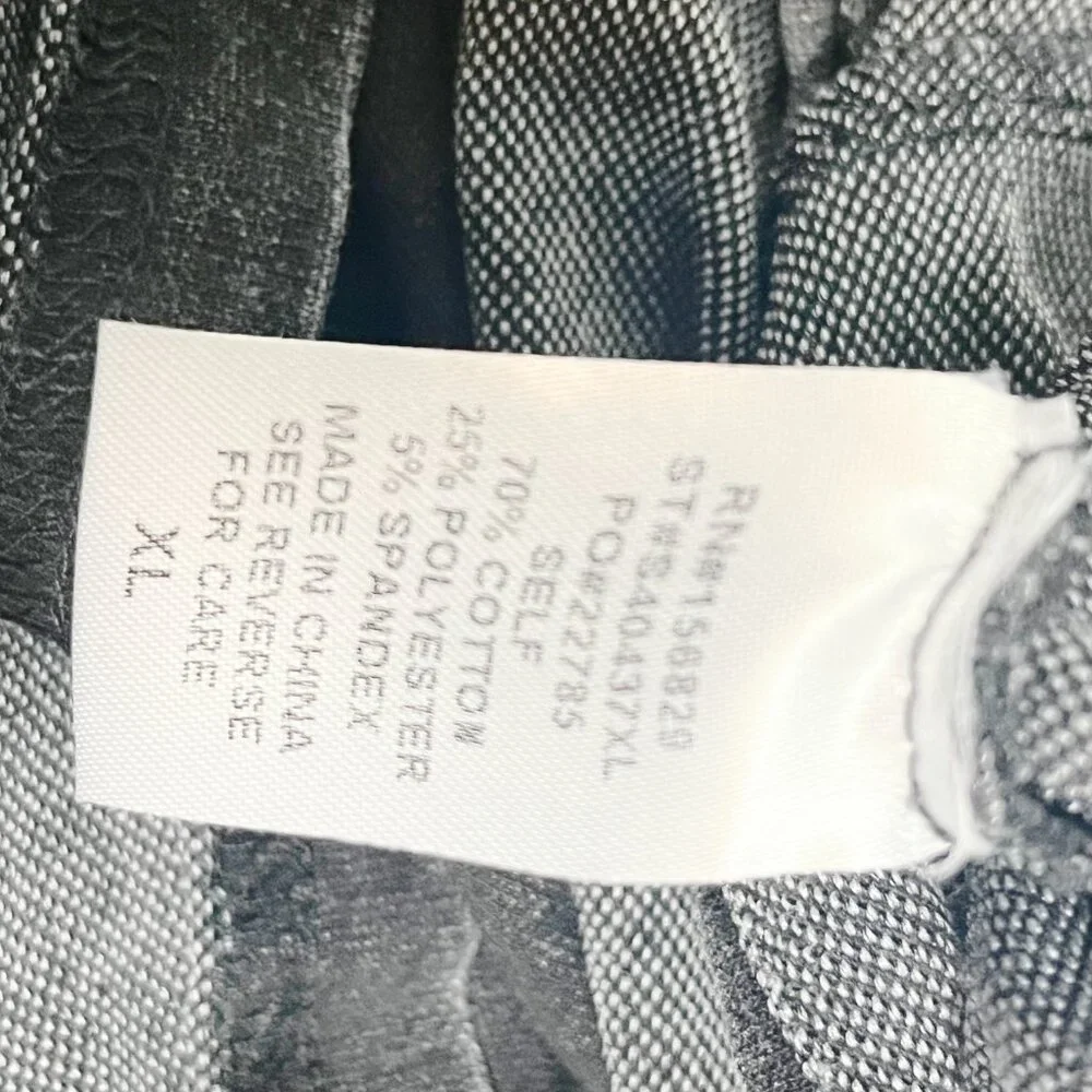 2/$30 White Birch Gray Skort Mini Skirt